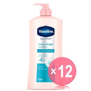 Vaseline - Healthy Bright Fresh & Bright Cooling Gluta Ceramide Body Lotion (x12) (Bulk Box)