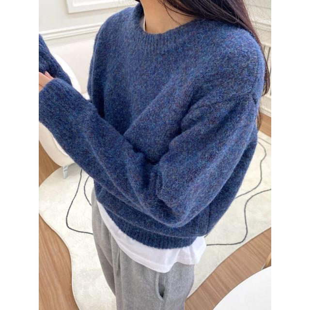 SeoulPop-Crew Neck Sweater