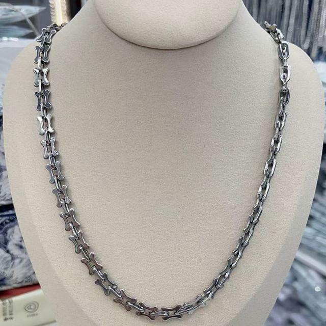 Juanitro-Chain Link Alloy Necklace