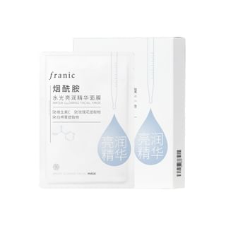 FRANIC - Niacinamide Water Glowing Facial Mask (5pcs)