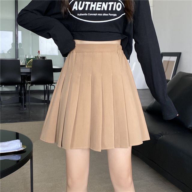 Dandijoy - Corset Waist Mini A-Line Skirt