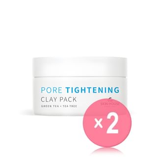 the SKIN HOUSE - Pore Tightening Clay Pack 2pcs Bundle Set