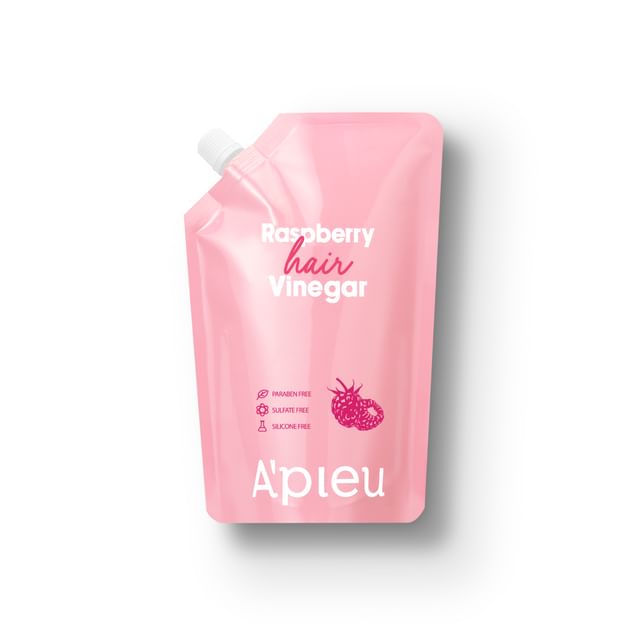 A-PIEU-Raspberry Hair Vinegar Nachfüllpackung - Kopfhautshampoo