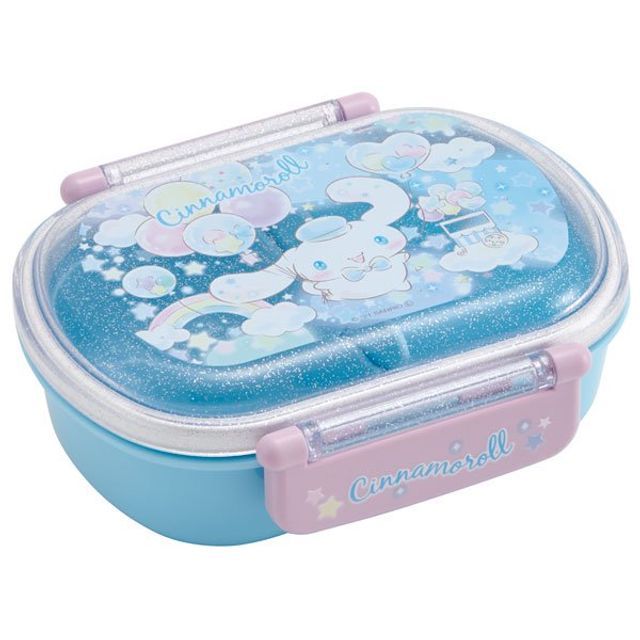 Skater Cinnamoroll Oval Lunch Box 360ml As Shown in Figure One Size