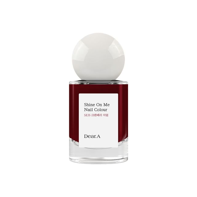 Dear-A-Shine On Me Nail Colour - 35 Colors-SE35 Cranberry Cheer