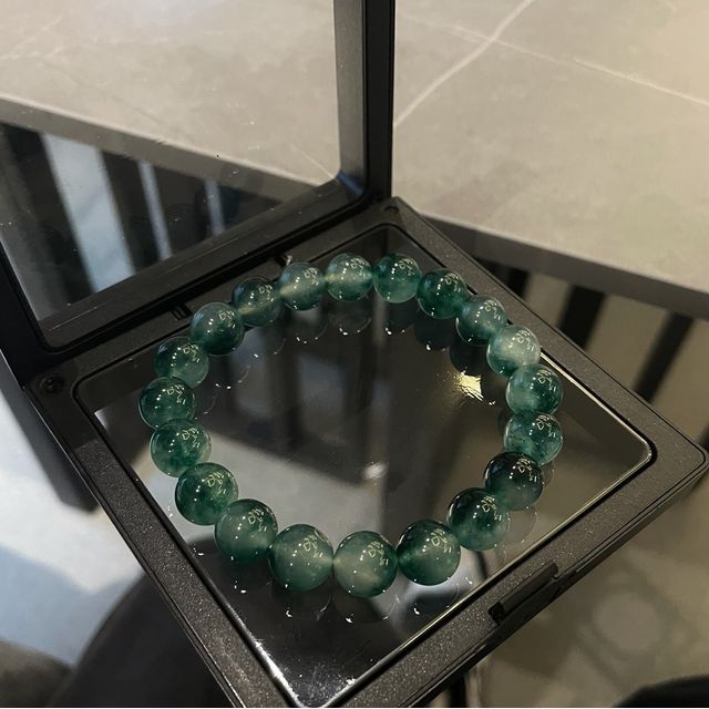 Lilafey-Faux Gemstone Bead Bracelet