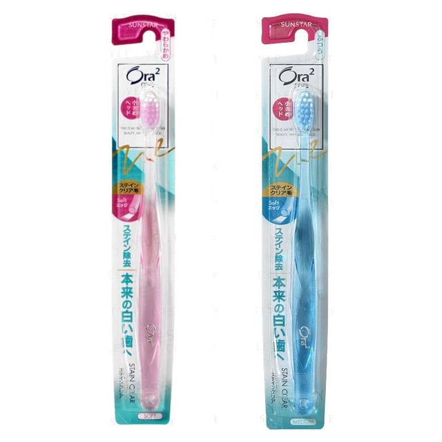 Sunstar-Ora2 Me Stain Clear Toothbrush
