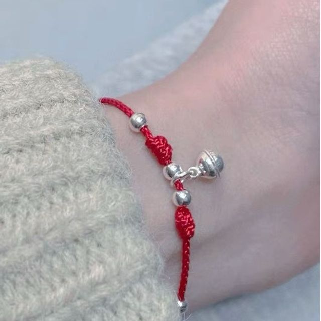 Dashiro-Bell String Bracelet Anklet