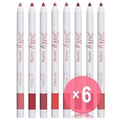 MISSHA - Silky Lasting Lip Pencil - 8 Colors (x6) (Bulk Box)