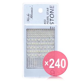 Miche Bloomin' - Idol Jewel Eye Stone 03 Pearl Star (x240) (Bulk Box)