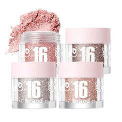 16brand - 碾碾乐亮闪眼影细腻闪钻粉 16brand - 碾碾乐亮闪眼影细腻闪钻粉