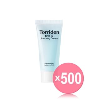 Torriden - DIVE-IN Low Molecular Hyaluronic Acid Soothing Cream Mini (x500) (Bulk Box)