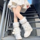 laceyleft - Fluffy Leg Warmers