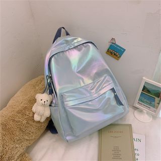 iridescent backpack