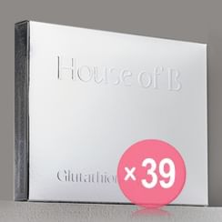 how long does a glutathione injection last House of B Glutathione Face Film Mask 2-Step 4pcs Wrinkle Reduction Skin  Tone up main image 0