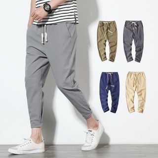 tapered harem pants