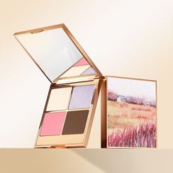 Pudaier - Pearlescent 4-Color Contouring Palette - 4 Types