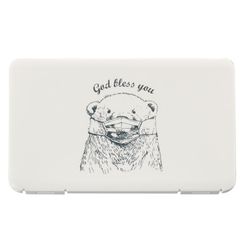 HALAHOME - Polar Bear Print Mask Case HALAHOME - Polar Bear Print Mask Case