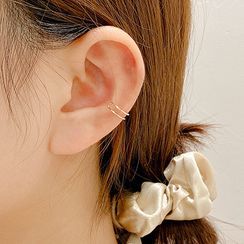LIVSIA - Layered Alloy Cuff Earring LIVSIA - Layered Alloy Cuff Earring