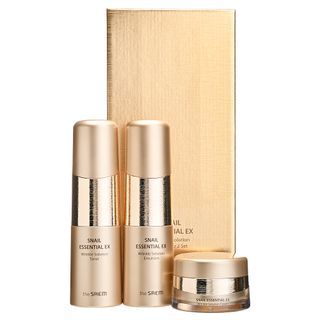 The Saem - Snail Essential EX Wrinkle Solution Skin Care 2 Set