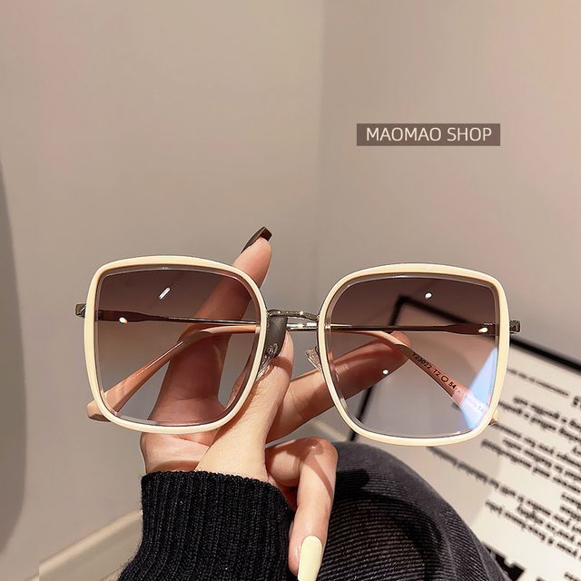 Mol Girl Square Sunglasses Amber One Size