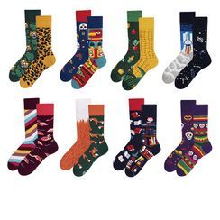 ASAIDA - Non-Matching Print Socks