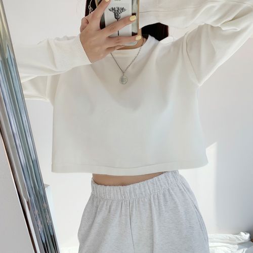 Loose Fit Cropped T-Shirt