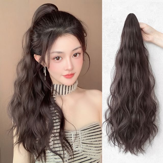 SEVENQ-Wavy Ponytail