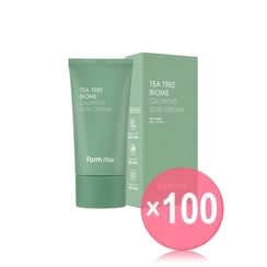 Farmstay - Tea Tree Biome Calming Sun Cream (x100) (Bulk Box)