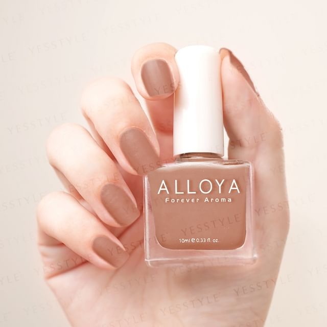 ALLOYA-Water-Based Natural Nail Polish Environmental Friendly 155 Liverpools Brick Lane