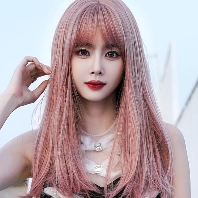 SEVENQ-Long Full Wig - Straight