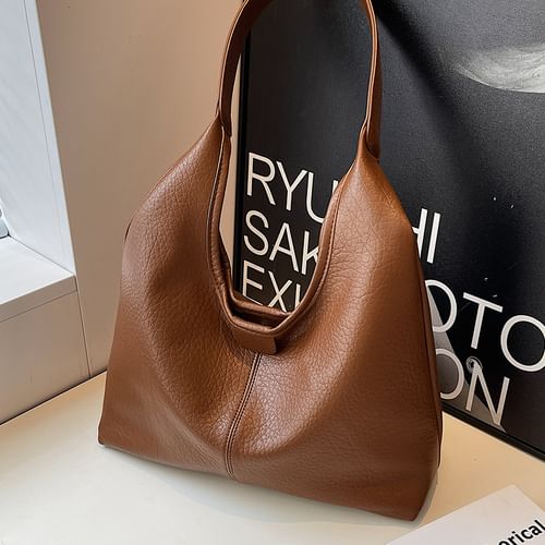 Lizzy - Faux Leather Tote Bag