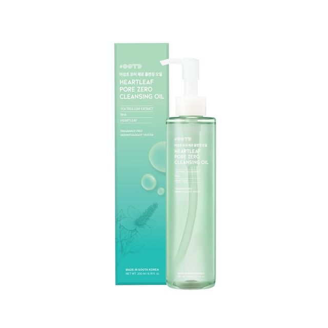 OOTD-Heartleaf Pore Zero Cleansing Oil