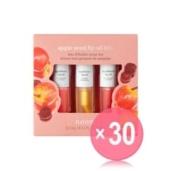 Nooni - Apple Seed Lip Oil Trio Set (x30) (Bulk Box)
