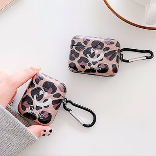 leopard print airpod pro case