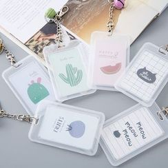 Reido - Transparent Card Holder Keyring Reido - Transparent Card Holder Keyring