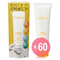BIJINALL - POAPOA VC White Clay Paste (x60) (Bulk Box)