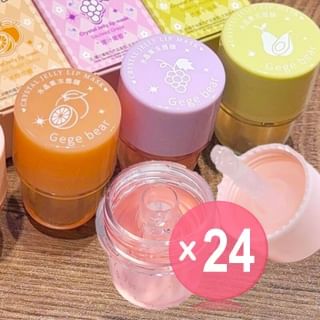 Gege Bear - Crystal Jelly Lip Mask - 4 Colors (x24) (Bulk Box)