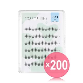 ccam bbak - I Dol Lash W-Pure Type 9mm+10mm+11mm Mix (x200) (Bulk Box)