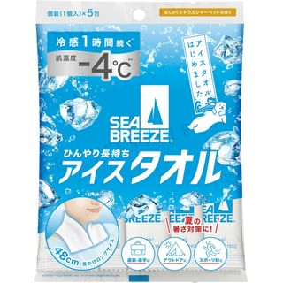Shiseido - Sea Breeze Ice Towel Body Sheet Citrus Sherbet