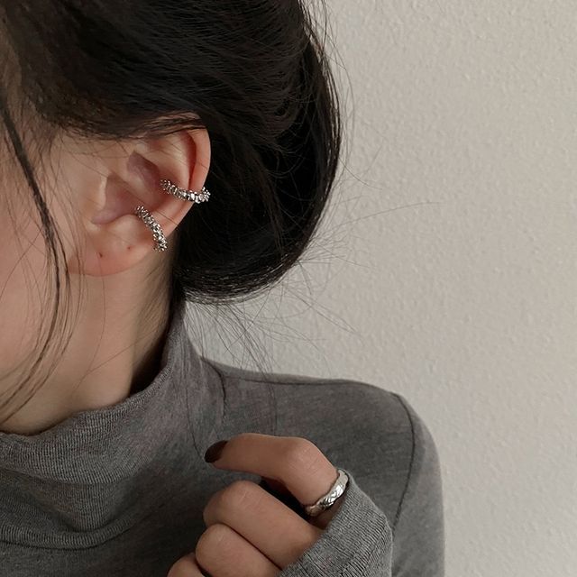 Jael-Alloy Cuff Earring
