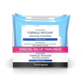 Neutrogena - Fragrance Free Makeup Remover Cleansing Towelettes 25 Ct (Twin Pack)