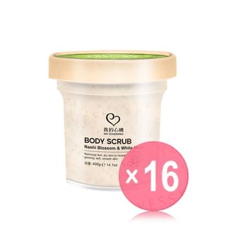 My Scheming - Nashi Blossom & White Musk Body Scrub (x16) (Bulk Box)