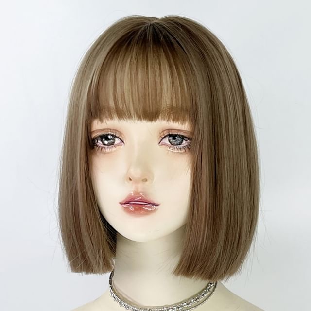 Jellyfish-Short Full Wig - Bob