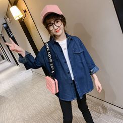 Qin Qin - 小童牛仔襯衫 Qin Qin - 小童牛仔襯衫