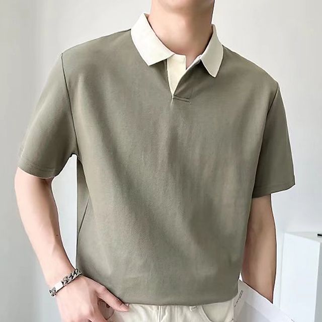 Urtishia-Short-Sleeve Polo Shirt