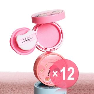 VEECCI - Touch Cushion Blush Chibi Maruko Chan Edition - 6 Colors (x12) (Bulk Box)