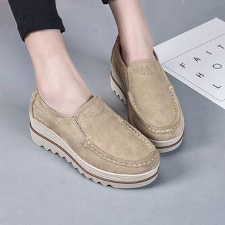 platform moccasins