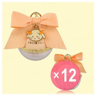 SHOBIDO - Chiikawa Usagi Ribbon Series Face Powder (x12) (Bulk Box)