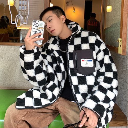 STAY FOOLISH Jacket(Checkered Kahki)Lサイズ STAY FOOLISH Jacket(checkered kahki) - メルカリ